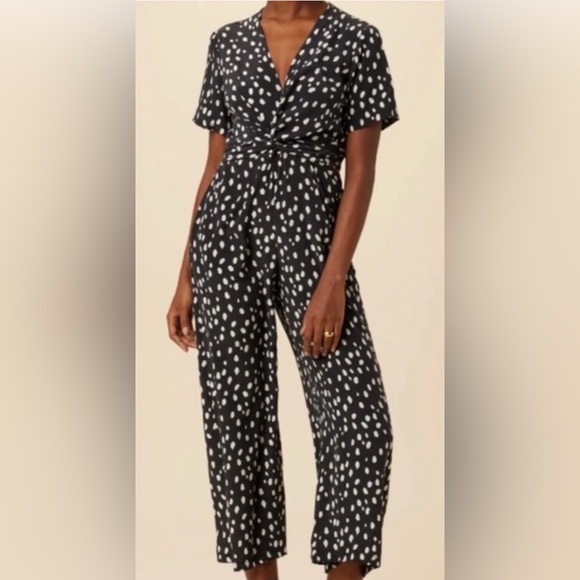 Amour Vert Pants - Amour Vert Fantasia Jumpsuit, Size Medium